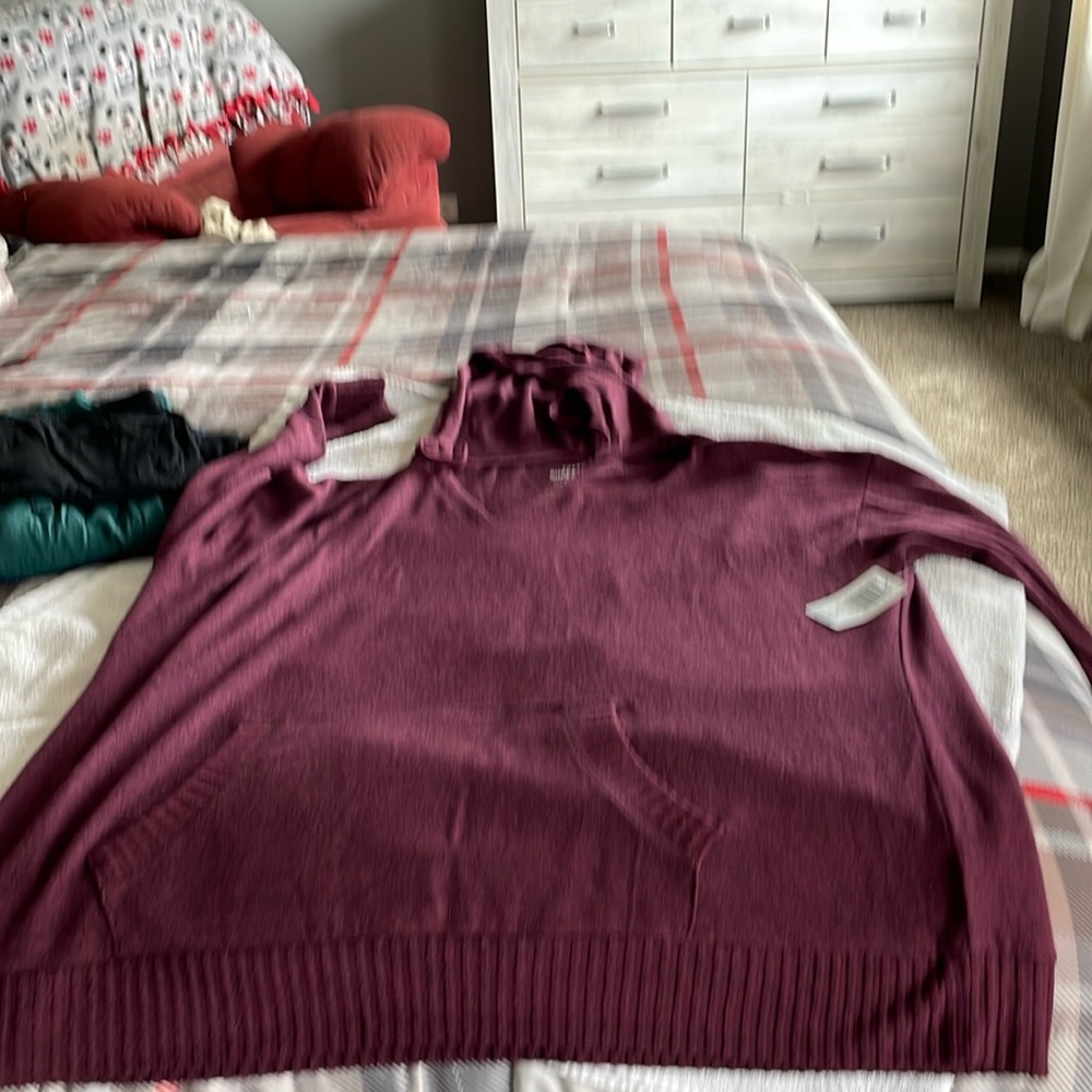 Hooded sweater